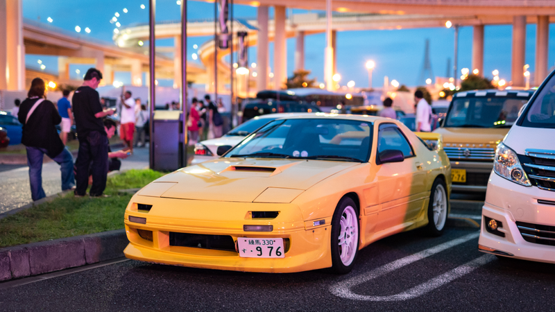 Illustration for article titled Here’s How Japan Does a Giant Mazda Rotary Party